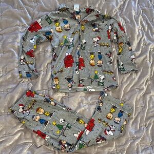 Peanuts Multicolor Character Pajama Set